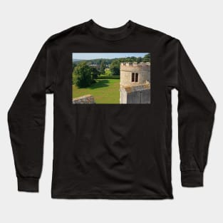 Tower View, Lulworth Castle Long Sleeve T-Shirt